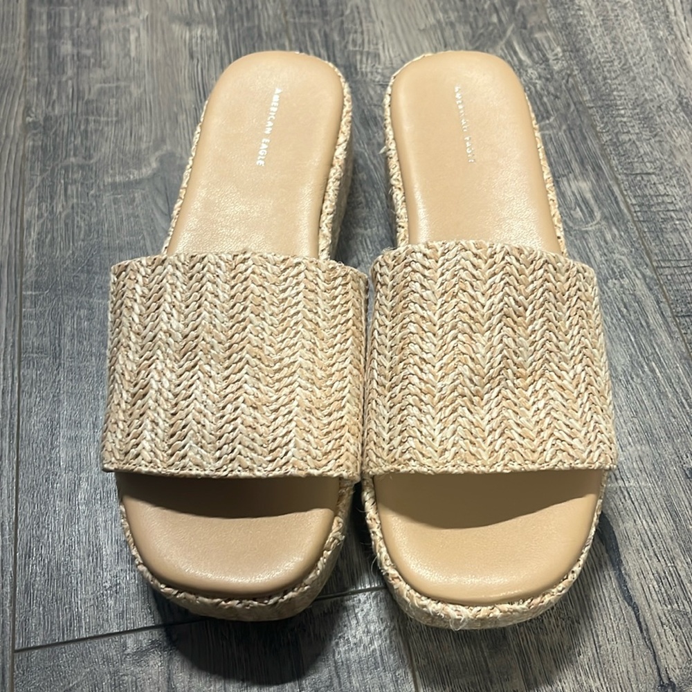American eagle platform jute slides